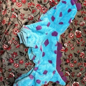 SHEIN Blue and Purple Dinosaur Dog Costume